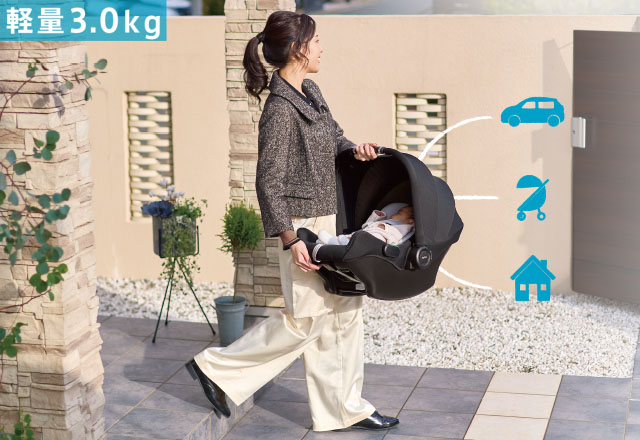 軽量3.0kg